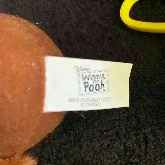 Vintage 1999 Disney Winnie The Pooh and Friends Plush Backpack Clips - Picture 10 of 10